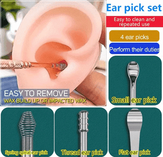 🔥Daily Promotion✨Stainless steel ear scoop set(6 in 1)