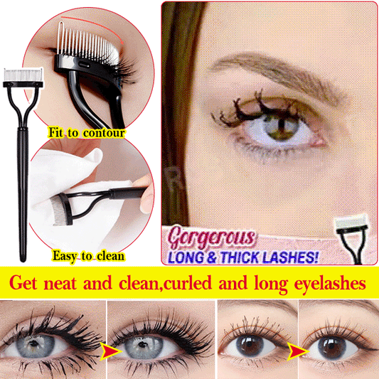 Lengthening and separating eyelashcomb
