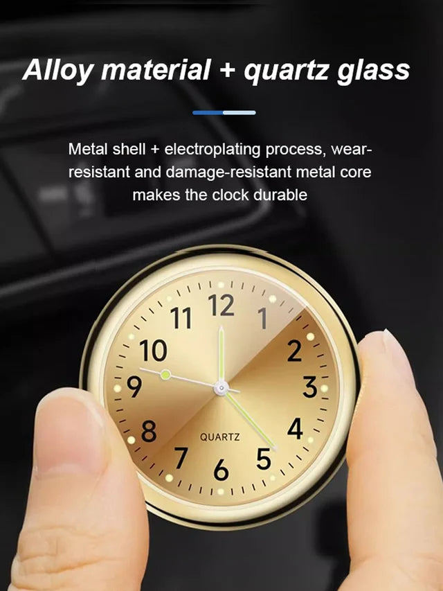 Fashionable metal car watch head