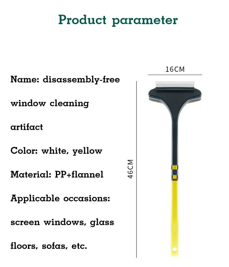 2-in-1 window screen brush