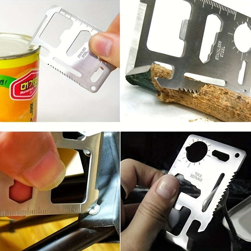 11-in-1 Survival Credit Card Multitool