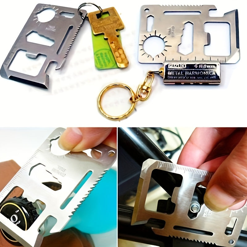11-in-1 Survival Credit Card Multitool