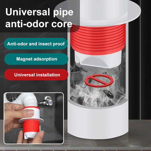 Drain pipe anti-odor artifact