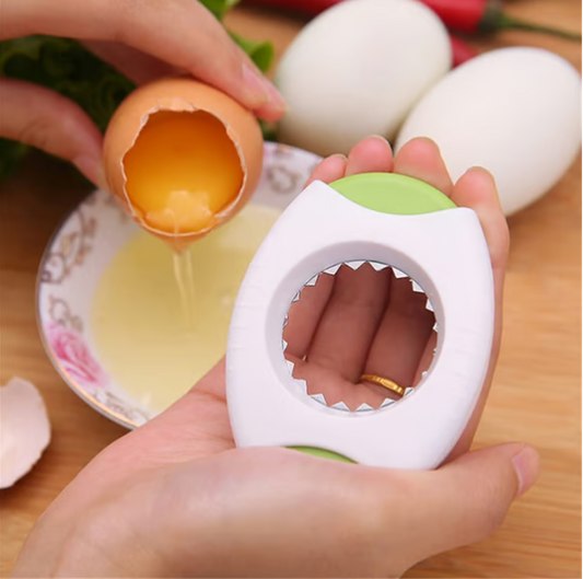 Egg shell opener