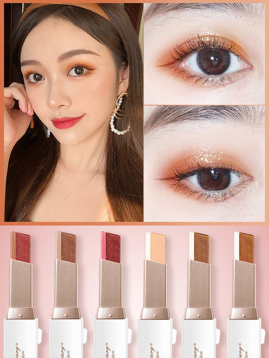 Velvet Gradient Dual-Color Eyeshadow Stick
