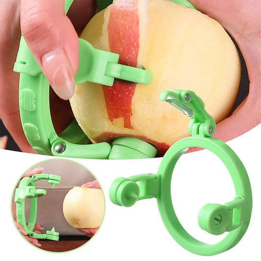 Manual universal apple peeler