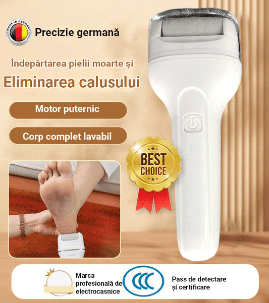 Dispozitiv electric de șlefuit pentru picioare