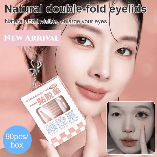 Realistic invisible lace double eyelid stickers