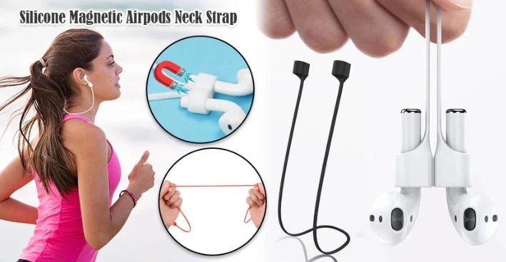 Silicone Magnetic Airpods Neck Strap 🎁Buy 1 Get 1 Free