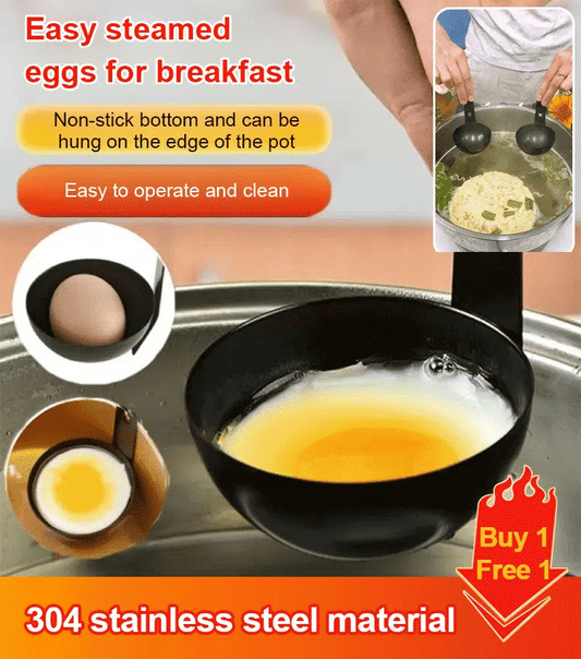 Hanging ear poached poached egg molds