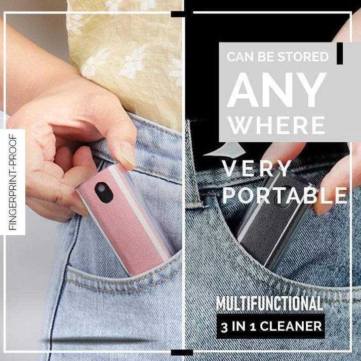 3 in 1 Fingerprint-proof Screen cleaning