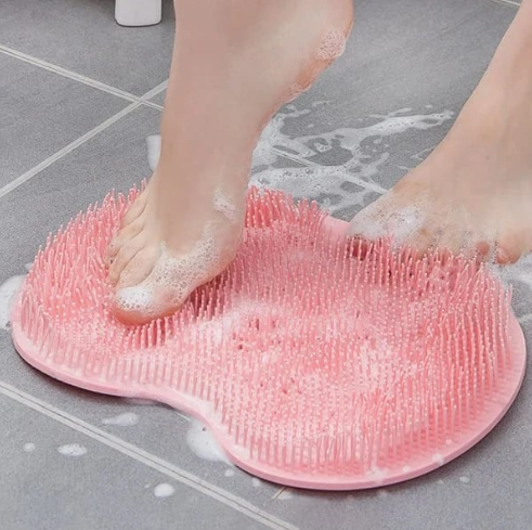 Shower Foot and Back Scrubber Massage Pad