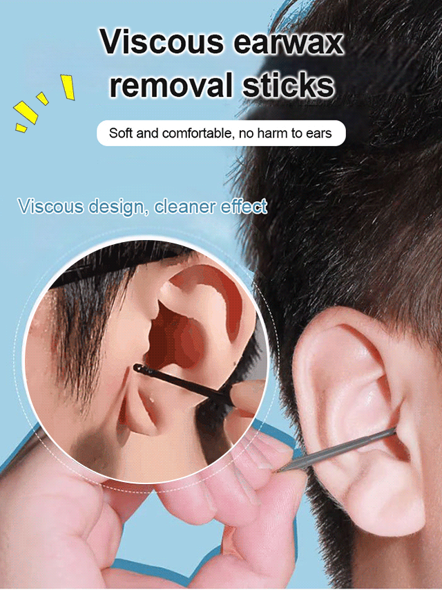 Disposable Adhesive Ear Cleaning Swab