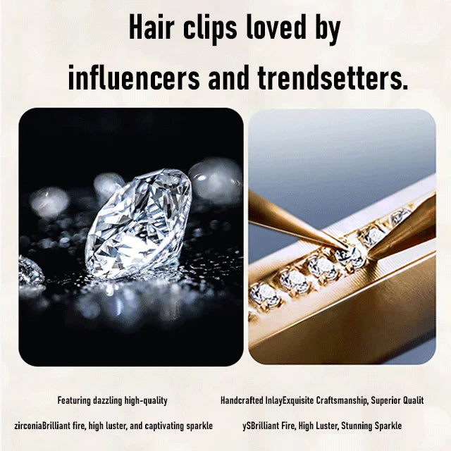 Shimmering Wheat Ear Country Style Duckbill Clip