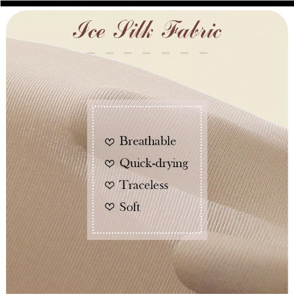 Double-layer Front Crotch Ice Silk Safety