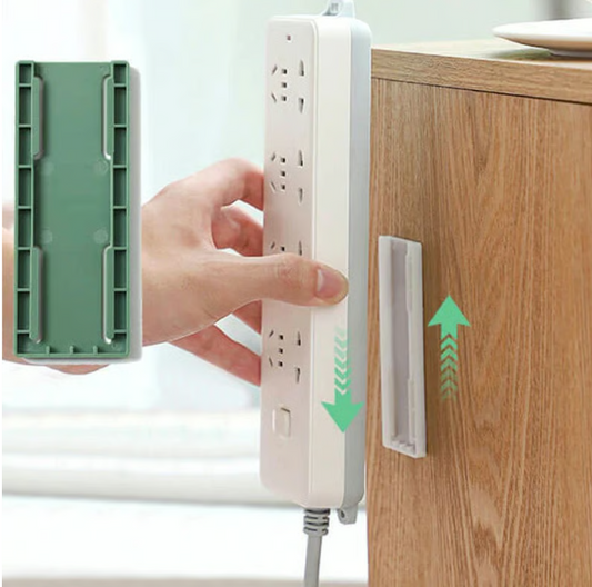 Adhesive Punch-free Socket Holder