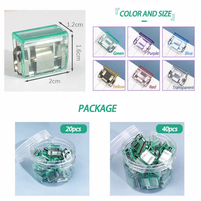 Multifunctional Candy Transparent Paper Clip
