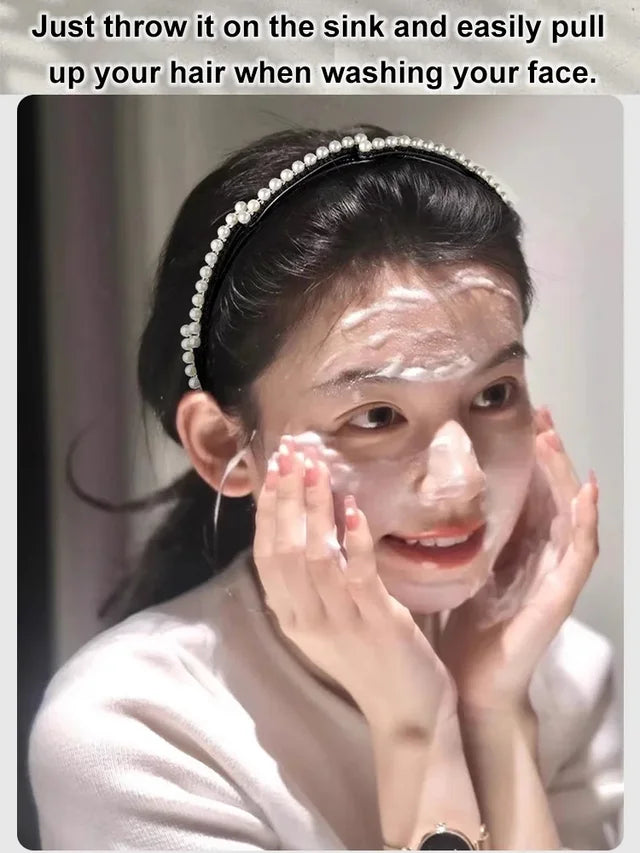 New Pearl Foldable Headband