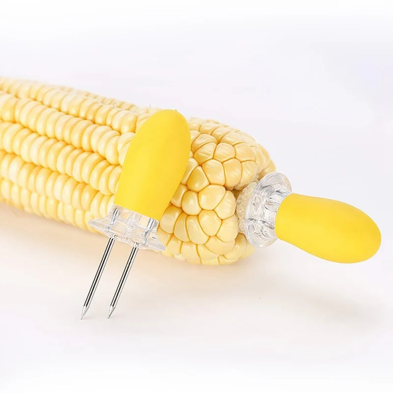 Magic anti-scalding corn fork