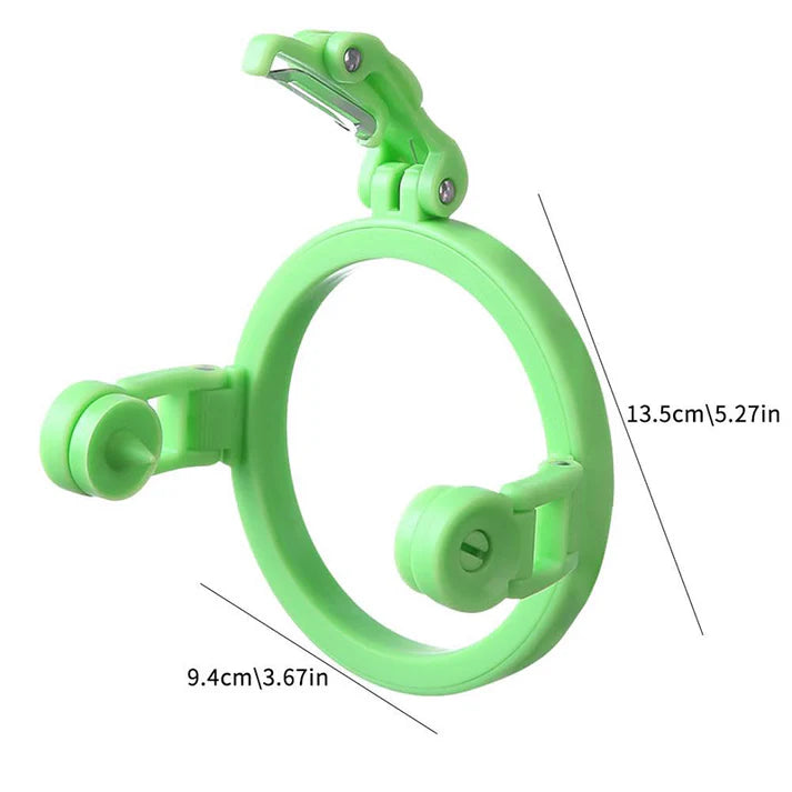 Manual universal apple peeler