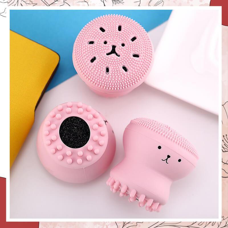 Octopus Silicone Face Washing Brush