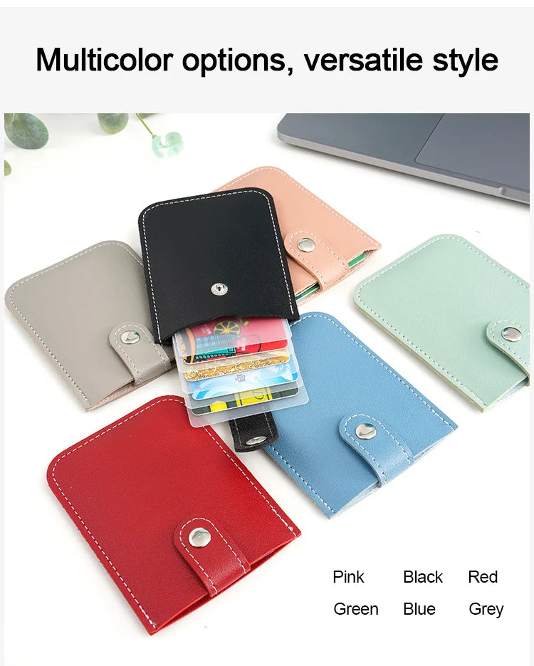 🔥Festival Promotion✨Pull-Out Stvle Sleek Multi-Slot Card Holder
