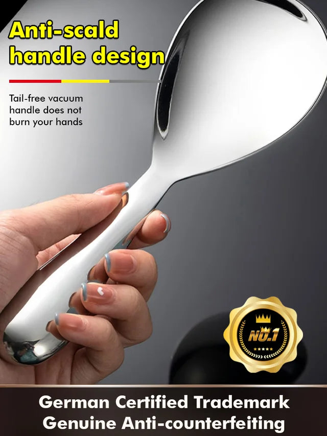Thickened stainless steel non-stick rice spoon