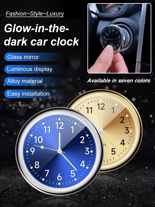 Fashionable metal car watch head