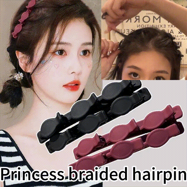 Princess braided hairpin
