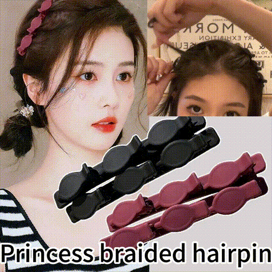Princess braided hairpin
