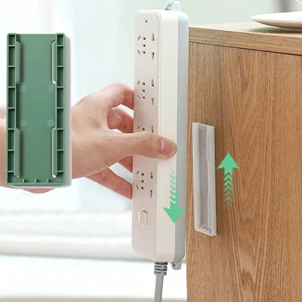 12Pcs Adhesive Punch-free Socket Holder