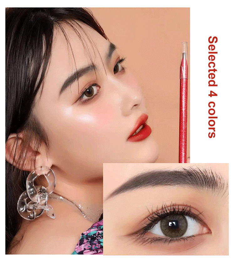 Red Rose Pull Eyebrow Pen