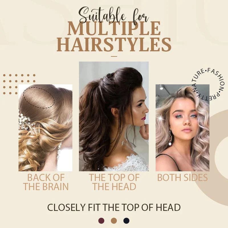 đBuy one get one freeđInvisible Fluffy Lift Hair Clip