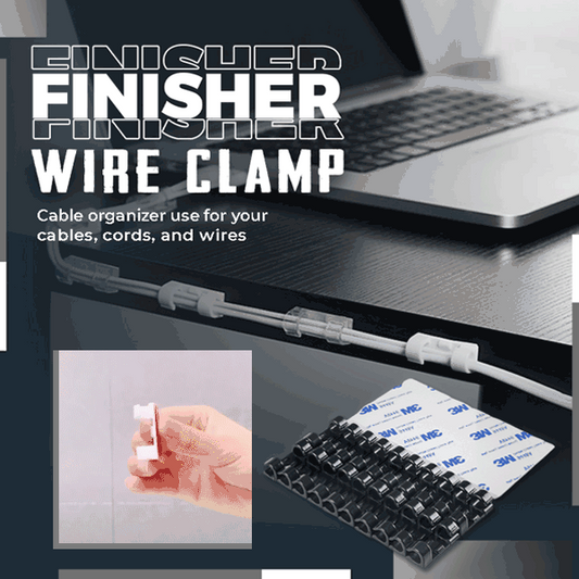 Home Essentials:Finisher Wire Clamp 40PCS