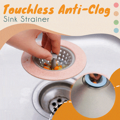 Touchless Anti-Clog Sink Strainer (Buy 1 Get 1 Free )