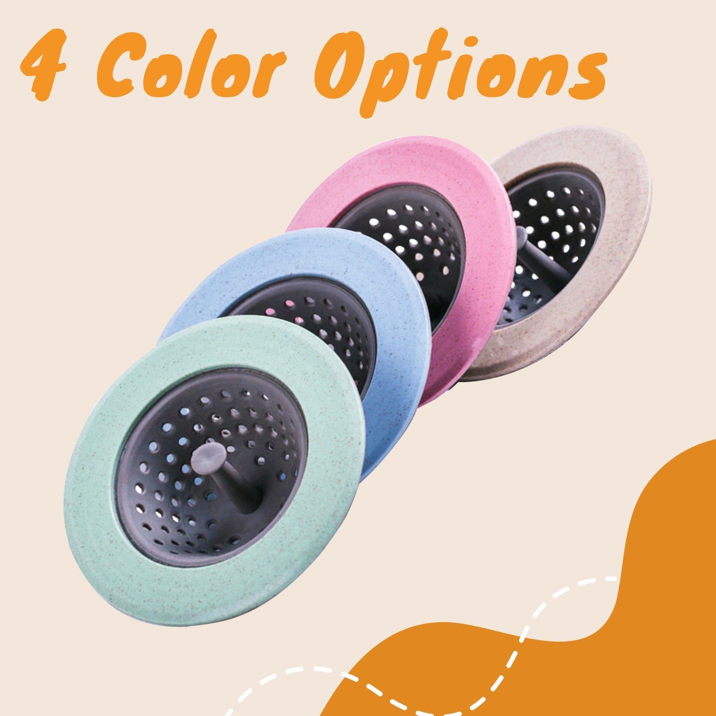 Touchless Anti-Clog Sink Strainer (Buy 1 Get 1 Free )