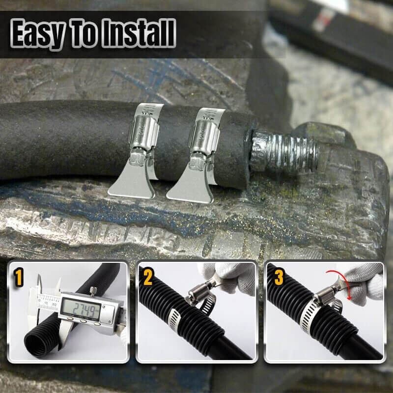 🔥Stainless steel Hand-screwed Snap Rings🎁