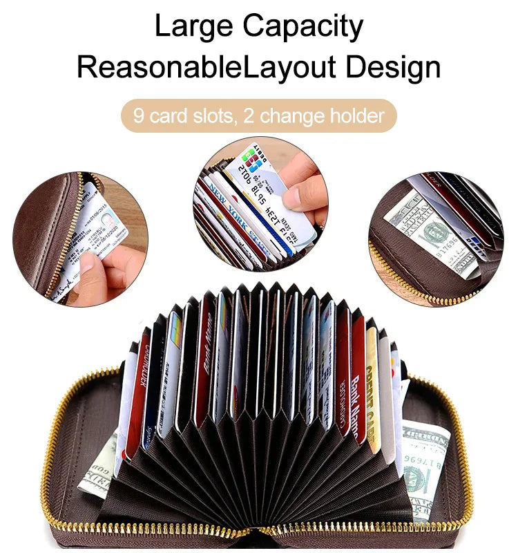 RFID Blocking Mini Card Holder