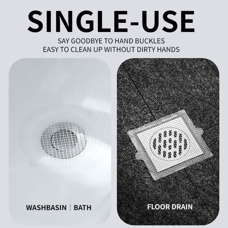 🔥Buy one get one free🔥Disposable Shower Drain Hair Catcher