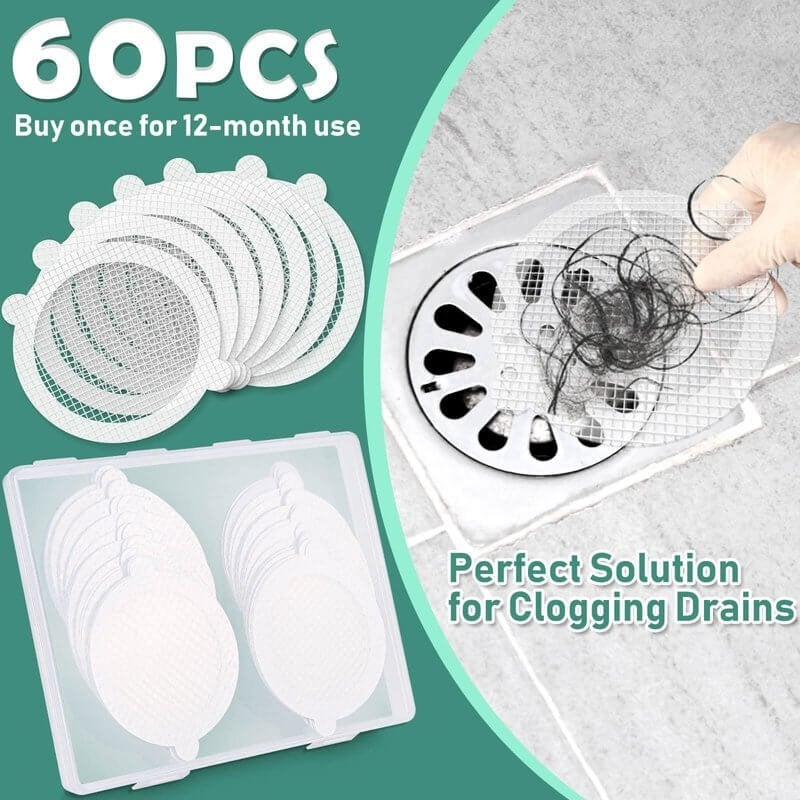 🔥Buy one get one free🔥Disposable Shower Drain Hair Catcher