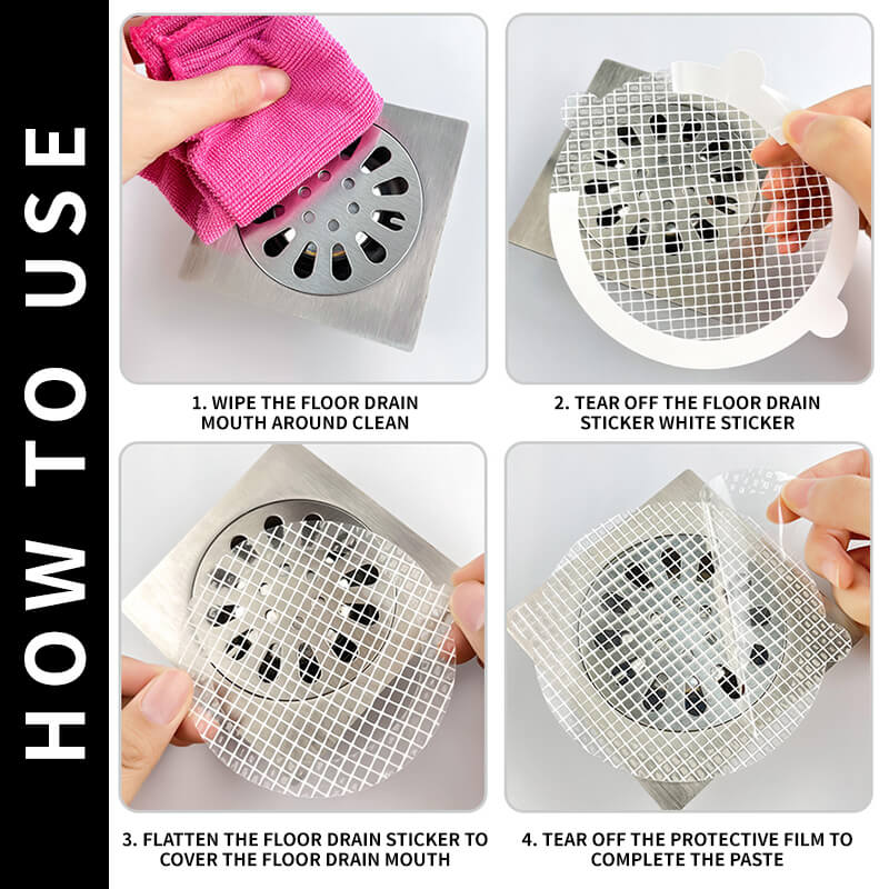 🔥Buy one get one free🔥Disposable Shower Drain Hair Catcher