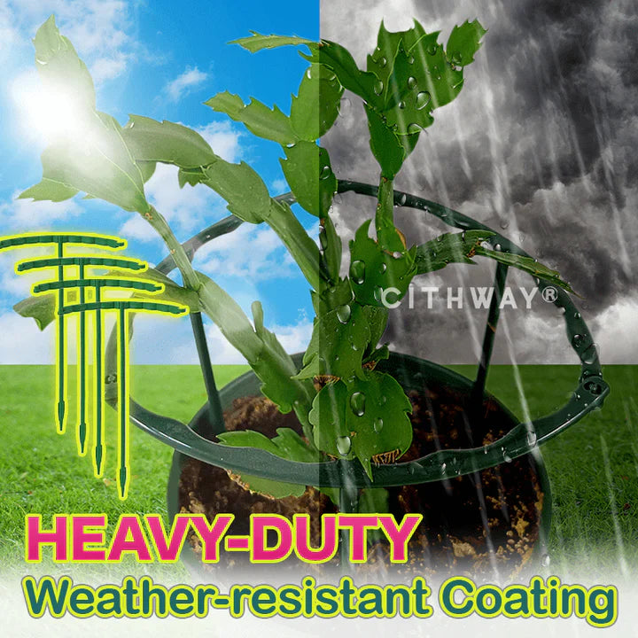 Plant Growth Support Stake Ring Set