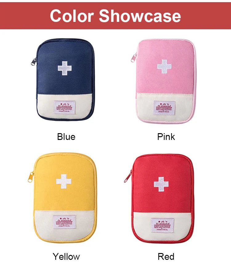 Convenient travel medicine bag