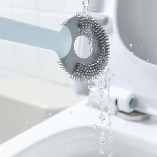 🔥50 OFF%⏰ Wall-Mounted Silicone Toilet Brush