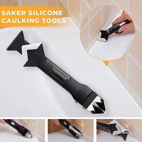 3 In 1 Ultimate Caulking Tool(1 tool + 5 heads)