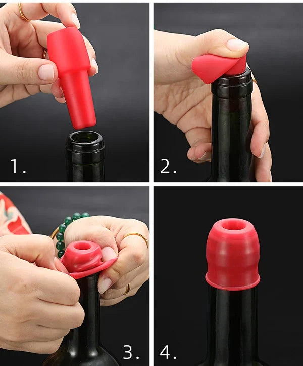 🔥Hot Sale-49% OFF🔥Reusable Sparkling Wine Bottle Stopper