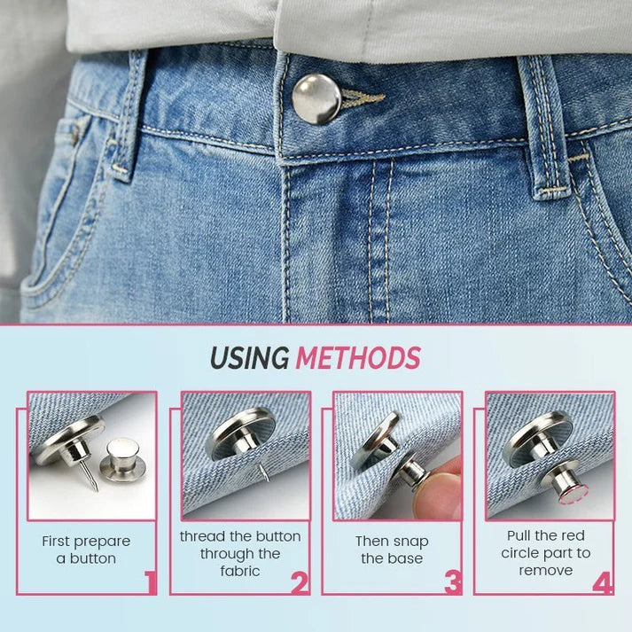 Perfect Fit Your Size Adjustable Waist Buckle（4PCS）