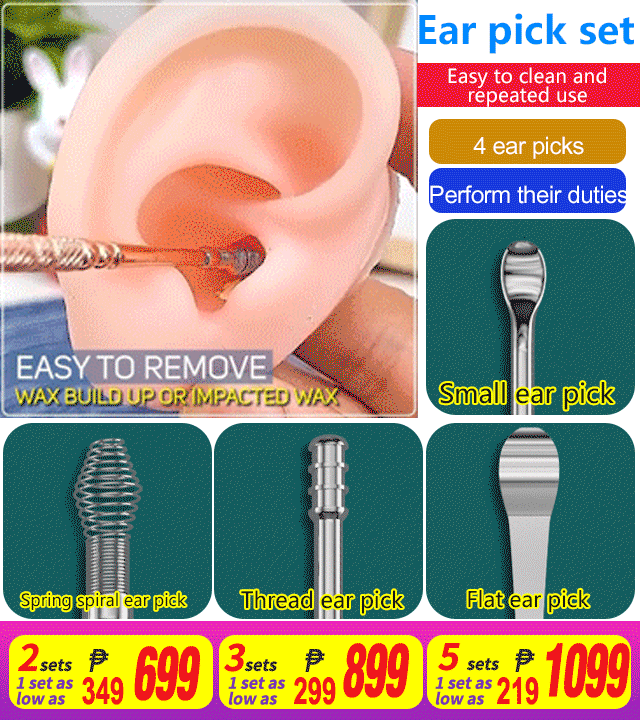 🔥Daily Promotion✨Stainless steel ear scoop set