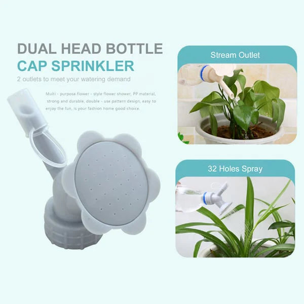 2-in-1 Bottle Cap Sprinkler