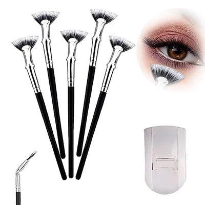 🔥Year-end Sale✨Folding Angle Scalloped Lash Brush 🚚Cash on Delivery